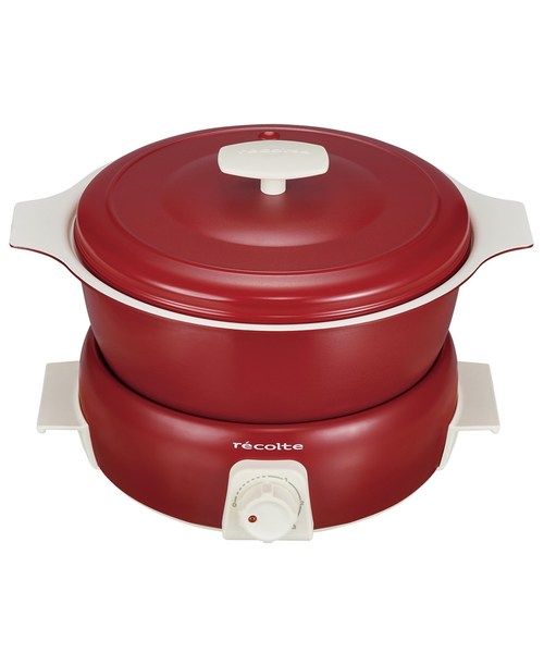 212 KITCHEN STORE(トゥワントゥキッチンストア)の「recolte (レコルト) ポットデュオタント レッド(キッチン家電)」|その他