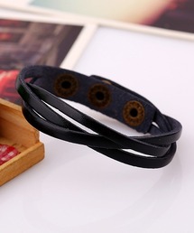Fun & Daily | F&D : Triple Twist Leather Bracelet(ブレスレット)