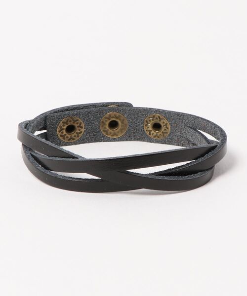 Fun & Daily(ファンアンドデイリー)の「F&D : Triple Twist Leather Bracelet(ブレスレット・メンズ・ブラック/ブラウン/ライトブラウン/ホワイト/ダークブラウン/ベージュ/ブラウン系その他・FREE)」の14枚目の写真