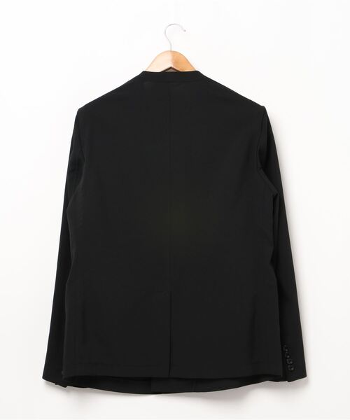 Iroquois(イロコイ)の「【Iroquois】NATURAL TROPICAL 2WAY B/S JK(ノーカラージャケット・メンズ・ベージュ/ブラック・2/1)」の7枚目の写真