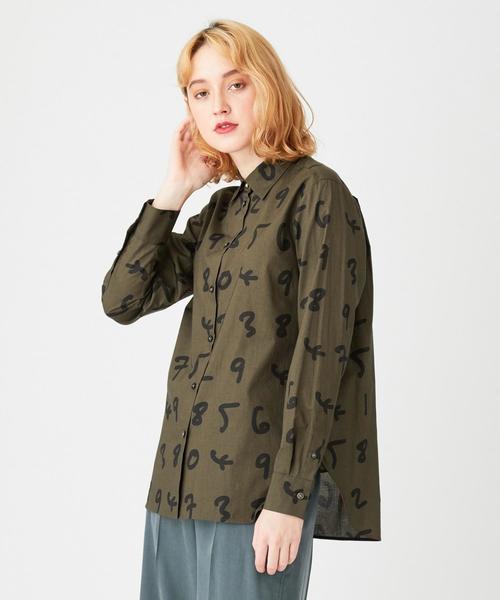 Paul Smith(ポールスミス)の「【洗える!】 ナンバーズ シャツ Paul Smith(ポールスミス)の「【洗える!】 ナンバーズ シャツ