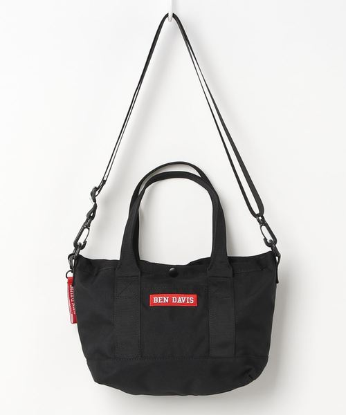 BEN DAVIS(ベンデイビス)の「《BEN DAVIS》TRAVEL SHOULDER(ショルダーバッグ・メンズ・ブラック×ブラック/ブラック×パープル/ブラック×レッド・FREE)」の7枚目の写真