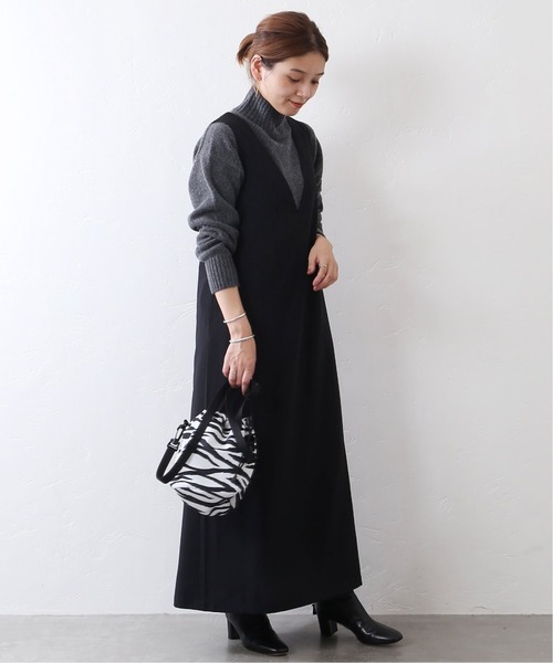 【新品未使用】ジャーナルスタンダード シックトロVネックワンピース JOURNAL STANDARD（ジャーナルスタンダード）の「《WEB限定追加3