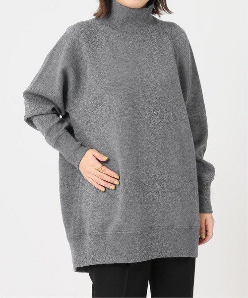 VERMEIL par iena（ヴェルメイユパーイエナ）の「ハイネックロングプルオーバー◆（ニット/セーター・レディース・ブラック/グレー/キャメル・FREE）」の18枚目の写真
