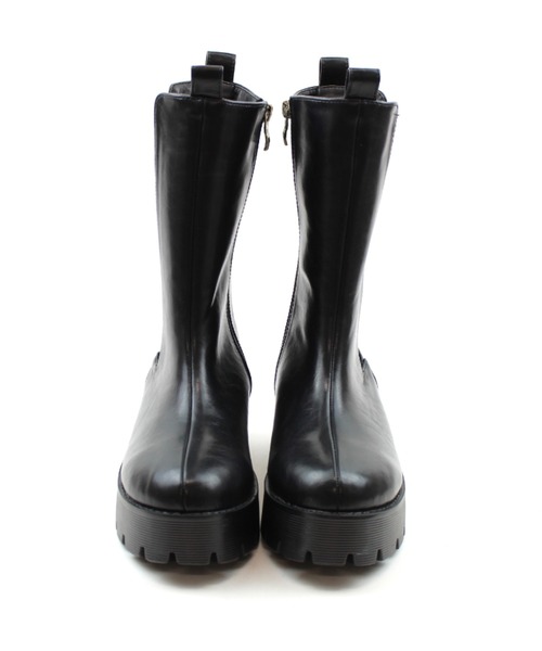 VIVIAN（ヴィヴィアン）の「厚底サイドゴアブーツ（ブーツ・レディース・ブラック/ホワイト・LL/M/L）」の17枚目の写真