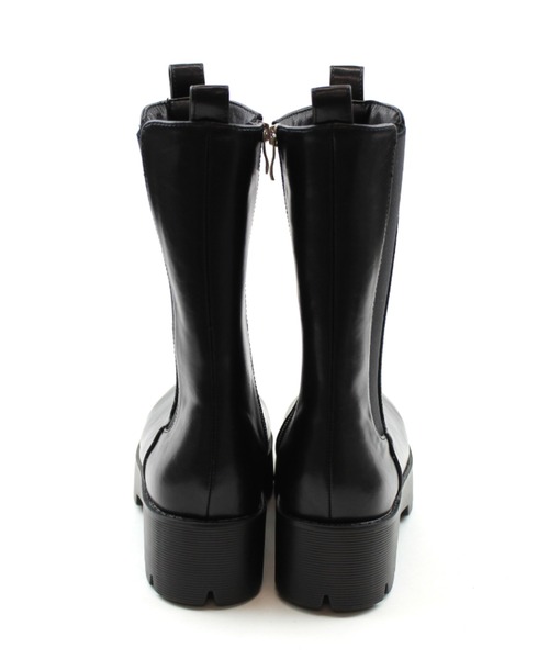 VIVIAN（ヴィヴィアン）の「厚底サイドゴアブーツ（ブーツ・レディース・ブラック/ホワイト・LL/M/L）」の20枚目の写真