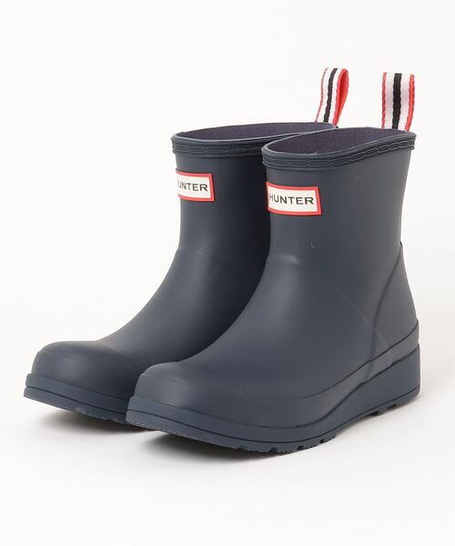 HUNTER(ハンター)の「HUNTER/ハンター ORIGINAL PLAY BOOT SHORT プレイブーツ ショート 正規取扱店 防水 レインブーツ 長靴 WFS2020RMA(レインシューズ・レディース・レッド/ブラック/ネイビー/ネイビー系1/ブルー・25.0cm/24.0cm/23.0cm/22.0cm)」の4枚目の写真
