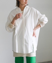 select MOCA（セレクトモカ）の「2021 SS アシンメトリースリットボタンシャツ（シャツ/ブラウス）」