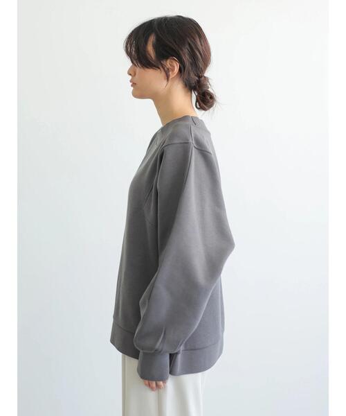 AMERICAN HOLIC(アメリカンホリック)の「アーム切り替え裏毛プルオーバー(スウェット・レディース・アイボリー/ライトベージュ/チャコールグレー/サックスブルー・M/L)」の15枚目の写真