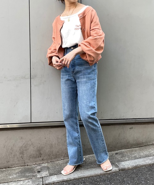 贅沢品 ラメニットクルーカーディガン 正規逆輸入品