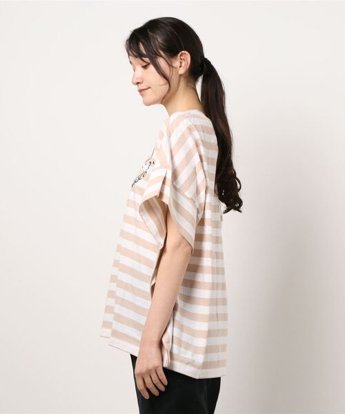 mercibeaucoup,（メルシーボークー）の「L:アンコール パルコアラ　Jumpei Kawamura（Tシャツ/カットソー・レディース・ベージュ・01）」の2枚目の写真