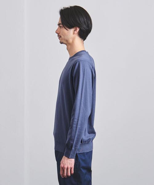 SOVEREIGN(ソブリン)の「<SOVEREIGN(ソブリン)> ハイゲージ クルーネック(ニット/セーター・メンズ・グレー/コバルトブルー/ネイビー・SMALL/MEDIUM/LARGE/X-LARGE)」の9枚目の写真