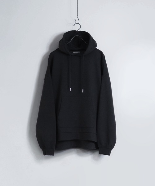 Confirm（コンファーム）の「Confirm / コンファーム ポンチスリットビッグパーカー（パーカー・メンズ・ブラック/オレンジ/アイボリー/ミント/サックスブルー/ベージュ・M/L）」の3枚目の写真