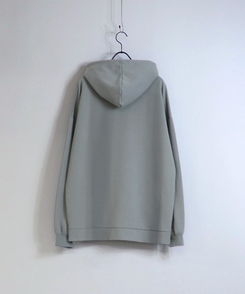 Confirm（コンファーム）の「Confirm / コンファーム ポンチスリットビッグパーカー（パーカー・メンズ・ブラック/オレンジ/アイボリー/ミント/サックスブルー/ベージュ・M/L）」の10枚目の写真