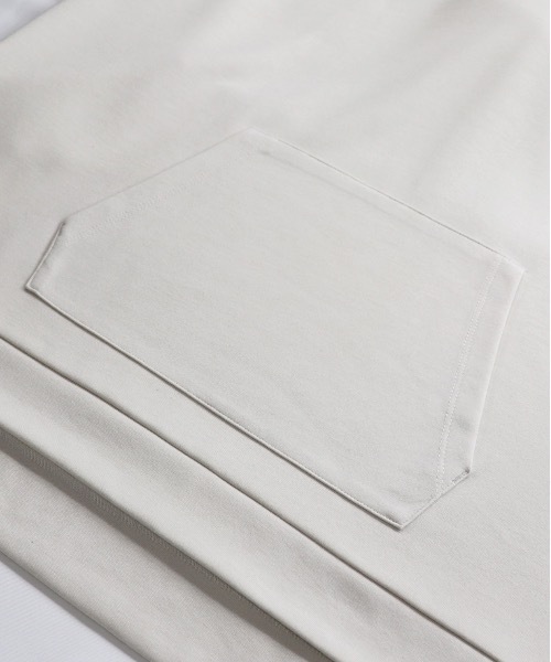 Confirm（コンファーム）の「Confirm / コンファーム ポンチスリットビッグパーカー（パーカー・メンズ・ブラック/オレンジ/アイボリー/ミント/サックスブルー/ベージュ・M/L）」の15枚目の写真