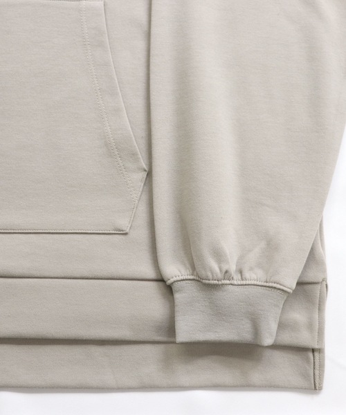 Confirm（コンファーム）の「Confirm / コンファーム ポンチスリットビッグパーカー（パーカー・メンズ・ブラック/オレンジ/アイボリー/ミント/サックスブルー/ベージュ・M/L）」の12枚目の写真