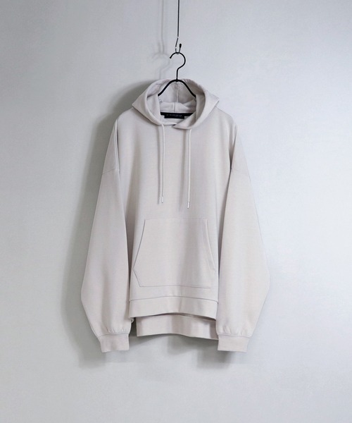 Confirm（コンファーム）の「Confirm / コンファーム ポンチスリットビッグパーカー（パーカー・メンズ・ブラック/オレンジ/アイボリー/ミント/サックスブルー/ベージュ・M/L）」の22枚目の写真