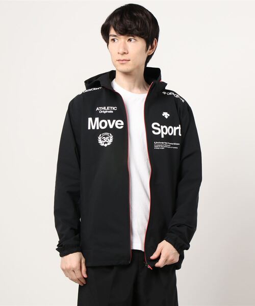 DESCENTE ストレッチフリース フルジップパーカー ブラック DESCENTE デサント/フリース/ジャケット/パーカー/S〜XA/野球/バリア