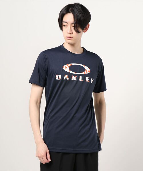 OAKLEY(オークリー)の「オークリー ENHANCE QD SS TEE O BARK 11.0(Tシャツ/カットソー・メンズ・ブルー/グリーン/ブラック/ネイビー/ホワイト・LL/M/S/3L/L)」の4枚目の写真