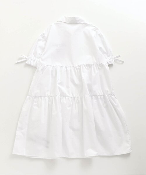 algy（アルジー）の「アキcコラボティアードシャツワンピ（ワンピース・キッズ・チェック/ピンク/オフホワイト・MEDIUM/XX-SMALL/SMALL/X-SMALL）」の4枚目の写真