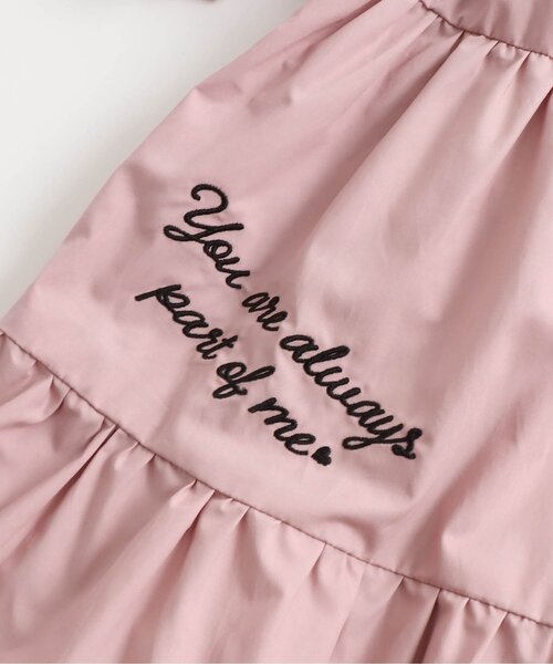 algy（アルジー）の「アキcコラボティアードシャツワンピ（ワンピース・キッズ・チェック/ピンク/オフホワイト・MEDIUM/XX-SMALL/SMALL/X-SMALL）」の10枚目の写真