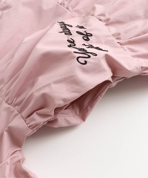 algy（アルジー）の「アキcコラボティアードシャツワンピ（ワンピース・キッズ・チェック/ピンク/オフホワイト・MEDIUM/XX-SMALL/SMALL/X-SMALL）」の5枚目の写真