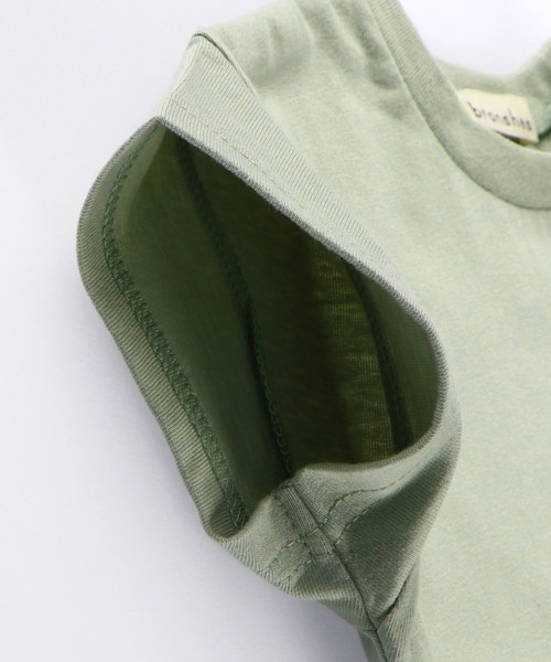 BRANSHES（ブランシェス）の「【WEB限定】後ろ2段フリル半袖ワンピース（ワンピース・キッズ・ライトグリーン/チャコールグレー/ピンク/ラベンダー・130cm/100cm/150cm/140cm/120cm/110cm）」の22枚目の写真