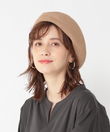 studio CLIP | 洗える和紙リネンベレー帽(ハンチング/ベレー帽)
