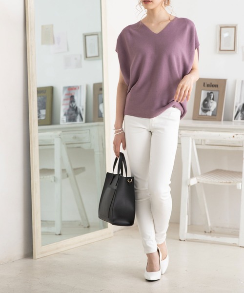 Newlyme（ニューリーミー）の「スクエア2WAYトートバッグ（ショルダーバッグ・レディース・ブラック/ベージュ/ブラウン/グレー/ブルー/ブラック系その他/ブラウン系その他/パイソン/ブラウン系その他3/ベージュ系その他/ブラック系その他2/ブラウン系その他2・FREE）」の13枚目の写真