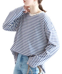 reca | ボーダーカットソー(Tシャツ/カットソー)