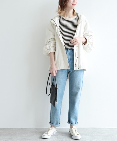 reca(レカ)の「ボーダーカットソー(Tシャツ/カットソー・レディース・ブラック/ブルー/グリーン/ブラウン系その他・FREE)」の7枚目の写真