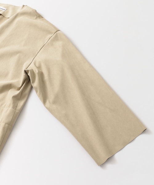 URBAN RESEARCH（アーバンリサーチ）の「フェイクスエードショート丈コーディガン∴（ノーカラージャケット・レディース・ベージュ/ネイビー・FREE）」の13枚目の写真