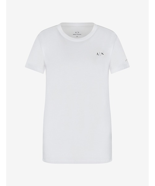 ARMANI EXCHANGE(アルマーニエクスチェンジ)の「【A|X アルマーニ エクスチェンジ】A|Xロゴ クルーネック半袖Tシャツ/REGULAR(Tシャツ/カットソー・レディース・ホワイト/ブラック・LARGE/MEDIUM/SMALL/X-SMALL)」の5枚目の写真
