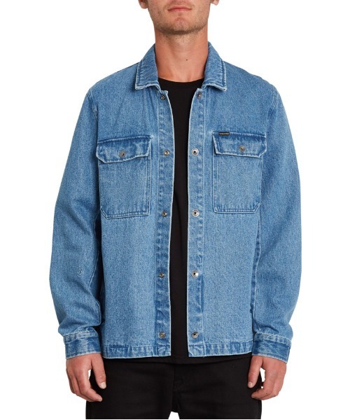 VOLCOM（ボルコム）の「LIKEATON JACKET（デニムジャケット・メンズ・ブルー・MEDIUM/SMALL）」の10枚目の写真