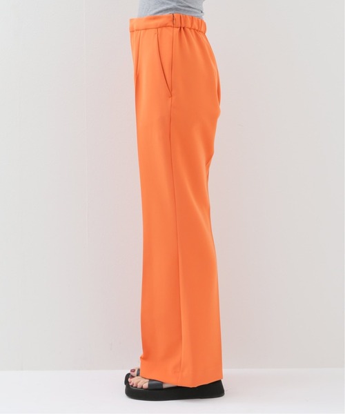 Simplicite（サンプリシテ）の「イージービューティーパンツ（スラックス・レディース・ブラック/オレンジ・FREE）」の8枚目の写真