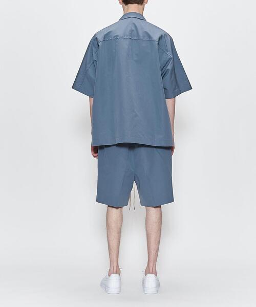 ANEI（アーネイ）の「＜ANEI＞ WIDE SLACKS SRT/ショートパンツ（その他パンツ・メンズ・ネイビー・2/3）」の4枚目の写真