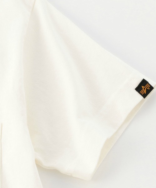 Alpha Industries（アルファインダストリーズ）の「キッズ LOONEY TUNES トゥイーティー ポケット Tシャツ【110-150cm】（Tシャツ/カットソー・キッズ・ホワイト/ブラック/ベージュ系その他・140/150/120/130/110）」の7枚目の写真