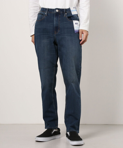 NAVY(ネイビー)の「NAVY JEANS COOL テーパードパンツ(デニムパンツ・メンズ・ベージュ/ダークブルー/チャコール/ブラック/グレー/ライトインディゴブルー/ホワイト/ライトグレー・S/XL/M/L)」の22枚目の写真