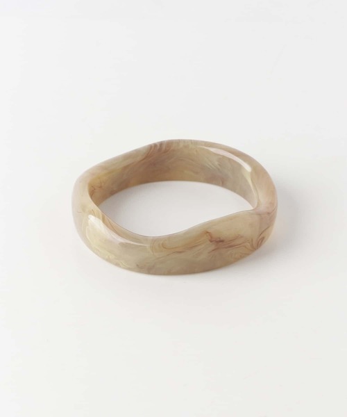 URBAN RESEARCH Sonny Label（アーバンリサーチサニーレーベル）の「アクリルバングル（ブレスレット・レディース・グレー/ブラウン/アイボリー・ONE）」の6枚目の写真