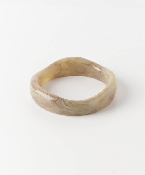 URBAN RESEARCH Sonny Label（アーバンリサーチサニーレーベル）の「アクリルバングル（ブレスレット・レディース・グレー/ブラウン/アイボリー・ONE）」の7枚目の写真