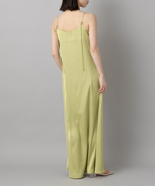 CIAOPANIC(チャオパニック)の「【SCENE by ciaopanic/シーン バイ チャオパニック】サテンキャミワンピース/WEB・一部店舗限定(ワンピース・レディース・ブルー/ライトグリーン・FREE)」の10枚目の写真