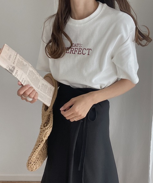 JUNOAH（ジュノア）の「麻混ロングスカートサロペット（サロペット/オーバーオール・レディース・ブラック/アイボリー/モカ/グレイッシュベージュ・FREE）」の16枚目の写真