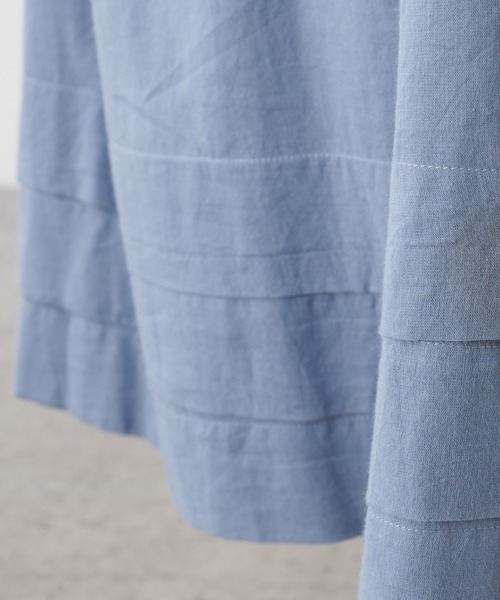 PUAL CE CIN（ピュアルセシン）の「インドコットンボイルワンピース（ワンピース・レディース・ブラック/ベージュ/ブルー/ローズ・FREE）」の17枚目の写真