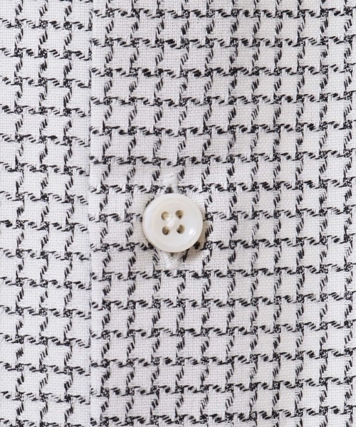 EYE. D WEARing（アイディウェアリング）の「EYE.D WEARingドビーチドリシャツ（シャツ/ブラウス・メンズ・ライトグレー/ネイビー・2/3/4）」の8枚目の写真