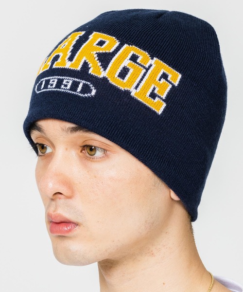 XLARGE（エクストララージ）の「COLLEGE LOGO BEENIE（キャップ・メンズ・ブラック/ネイビー/グリーン・ONE SIZE）」の4枚目の写真