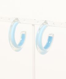 jouetie | クリアカラーフープピアス(ピアス（両耳用）)