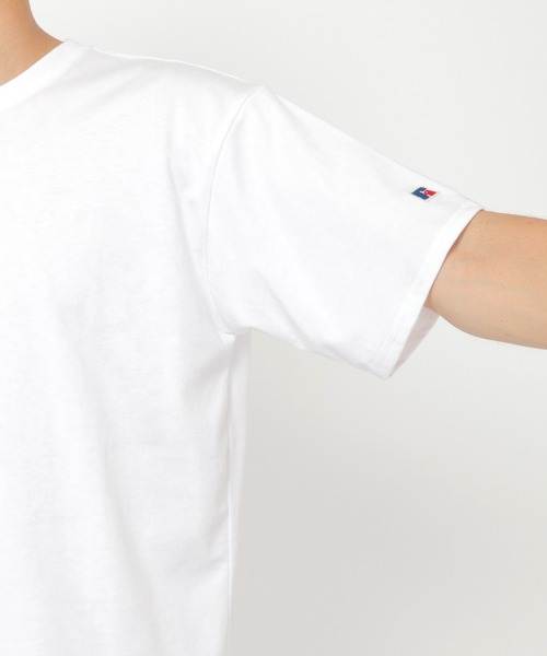 Russell Athletic（ラッセルアスレティック）の「Russell Athletic BerkleyプリントT（Tシャツ/カットソー・メンズ・ホワイト/ブラック・S/M/L/XL）」の6枚目の写真