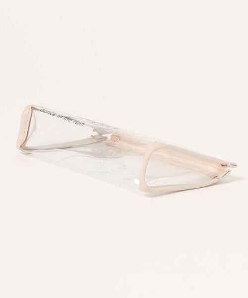 TINA：JOJUN（ティーナジョジュン）の「クリアポーチ TINA：JOJUN（ポーチ・レディース・ブラウン/ライトベージュ・F）」の13枚目の写真