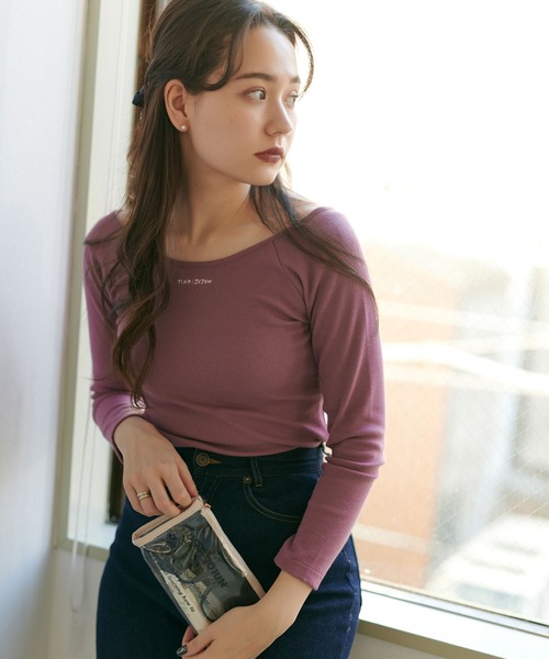 TINA：JOJUN（ティーナジョジュン）の「クリアポーチ TINA：JOJUN（ポーチ・レディース・ブラウン/ライトベージュ・F）」の8枚目の写真