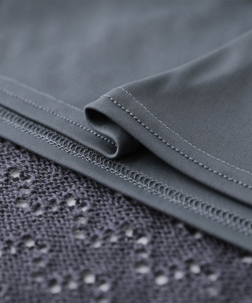 osharewalker(オシャレウォーカー)の「【廃盤】『ダブルフリンジニットスカート』(スカート・レディース・ネイビー/アイボリー・1/2)」の4枚目の写真